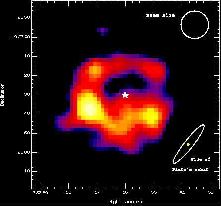 JCMT image of the disk around epsilon Eridani