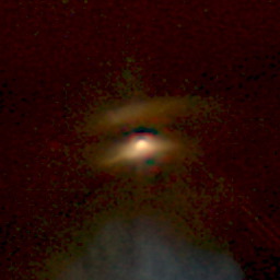 HST/NICMOS image of the disk around Haro 6-5B