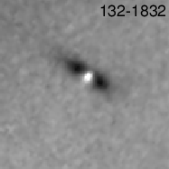 Image of proplyd disk shadow around ori 132-1832